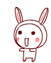 搞笑的长耳朵兔动态QQ表情，可爱兔子QQ表情图片